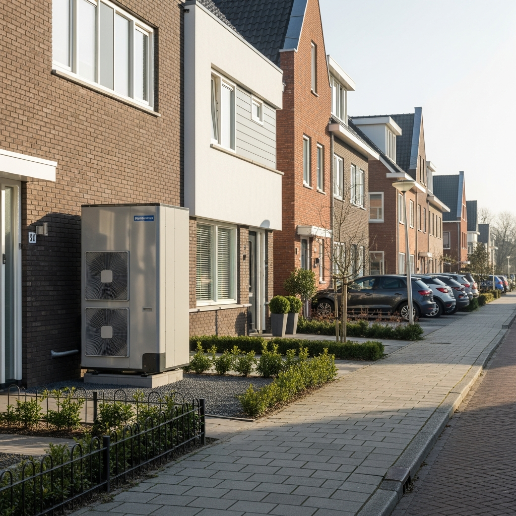 Warmtepomp installatie